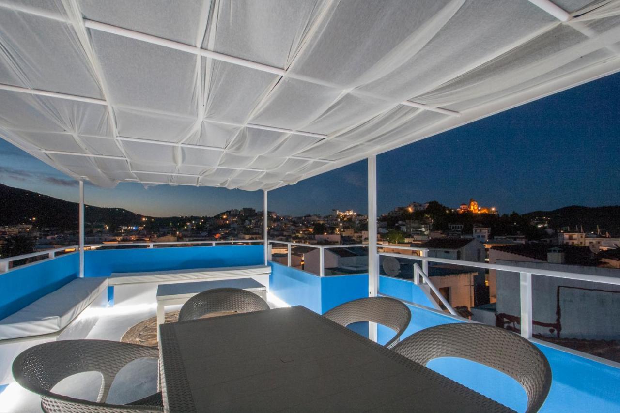 Capolavoro, Boutique Apartment With Unique Rooftop Skiathos stad Exteriör bild