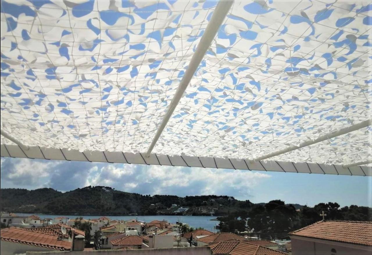 Capolavoro, Boutique Apartment With Unique Rooftop Skiathos stad Exteriör bild